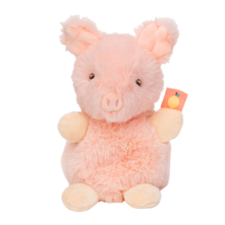 Roze zacht knuffelbiggetje voor ieder kind. Ideaal om mee te spelen of te slapen.