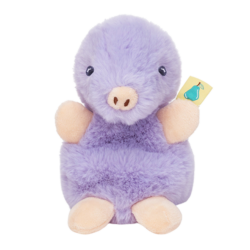 Paars zacht knuffelmolletje voor ieder kind. Ideaal om mee te spelen of te slapen.