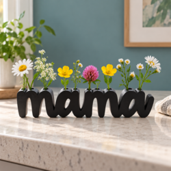 MAMA Bloemenvaasje – Voor de Liefste Zelfgeplukte Bloemetjes ♡ – INCLUSIEF VERZENDING